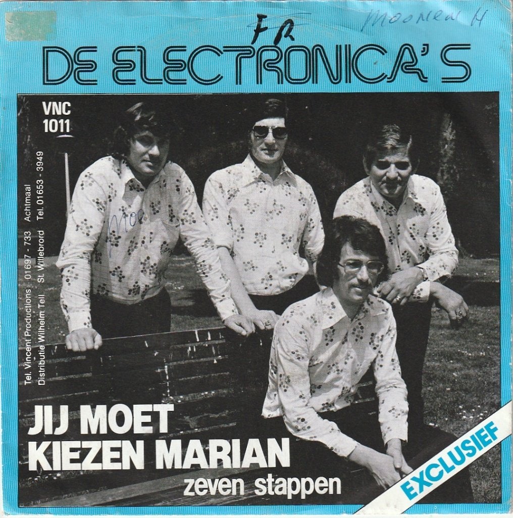 Electronica's - Jij moet kiezen Marian - Zeven stap - Nr 98, Ophalen, Gebruikt, 7 inch, Levenslied of Smartlap