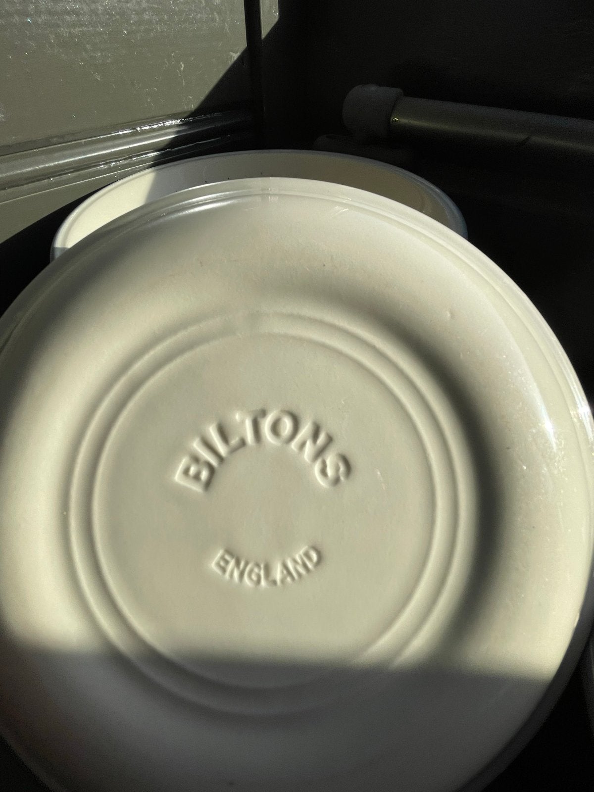 Bilton Engeland servies met gele bloemen - 9-delig, Antiek en Kunst, Ophalen of Verzenden