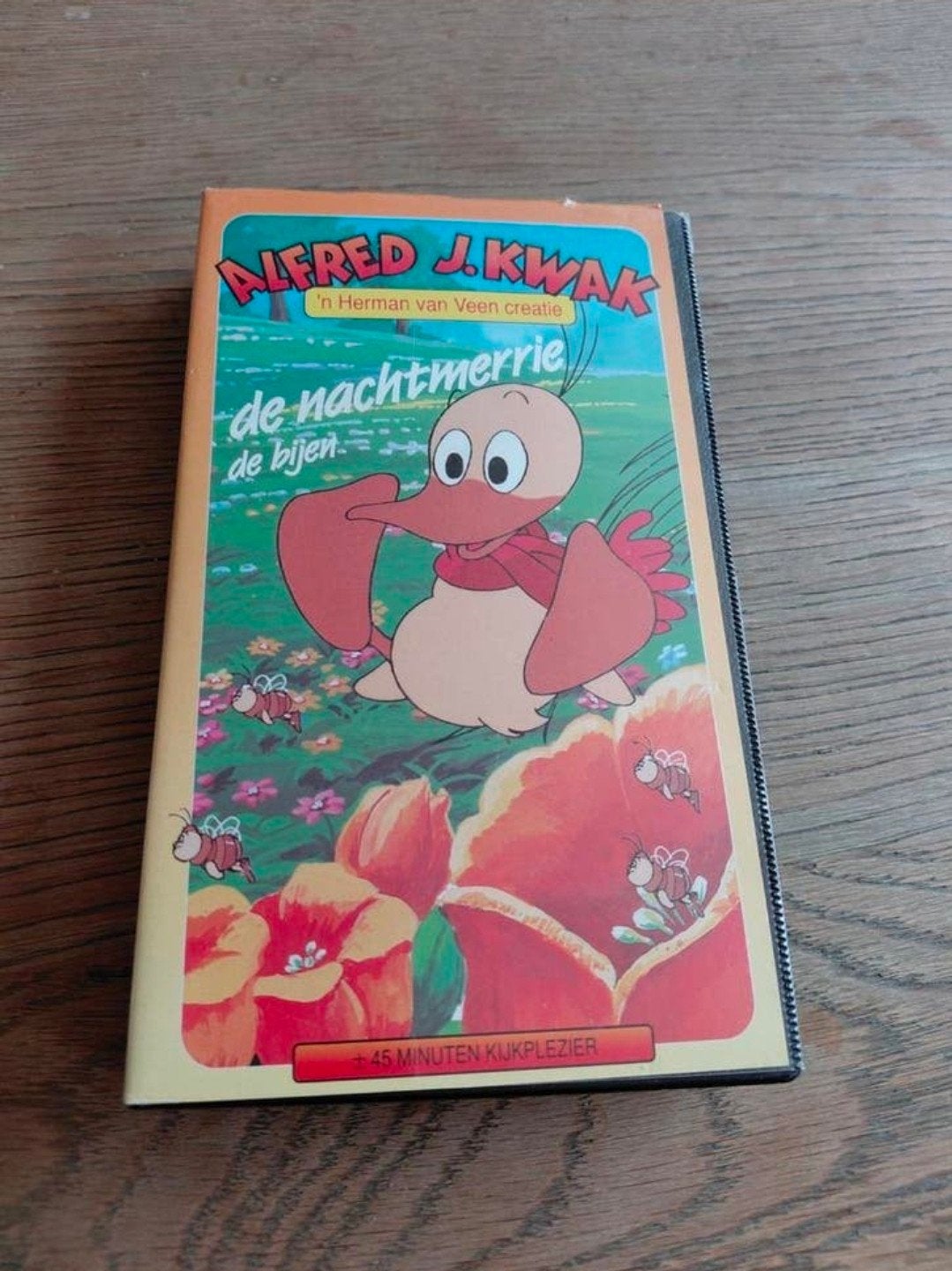 Alfred J. Kwak de Nachtmerrie videoband., Gebruikt, Tekenfilm, Alle leeftijden, Ophalen of Verzenden