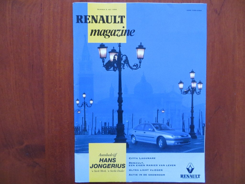 Renault Magazine (mei 1994), Boeken, Auto's | Folders en Tijdschriften, Ophalen of Verzenden, Nieuw, Renault