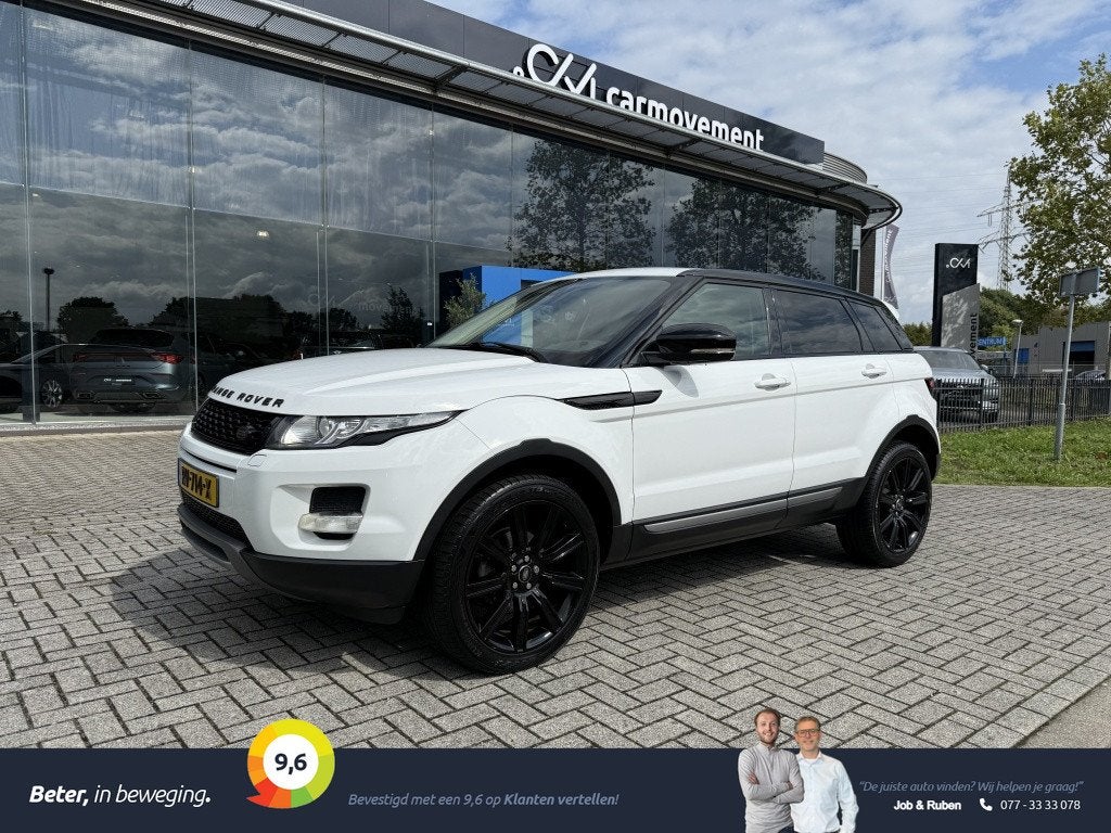 Land Rover Range Rover Evoque 2.0 Si 4WD Prestige | Leder |, Auto's, Automaat, Euro 5, Zwart, 4 cilinders