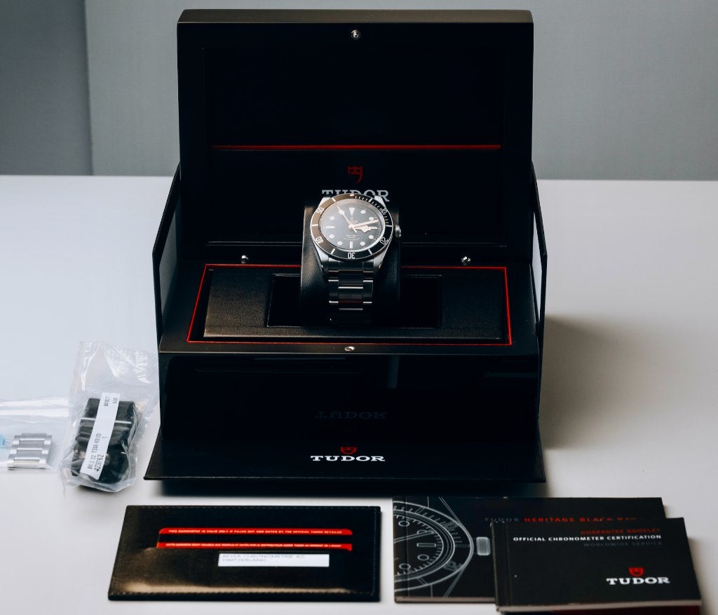 Tudor Black Bay 41 - 79220N - Ongedragen NOS, Sieraden, Tassen en Uiterlijk, Horloges | Heren, Staal, Staal, Polshorloge, Nieuw