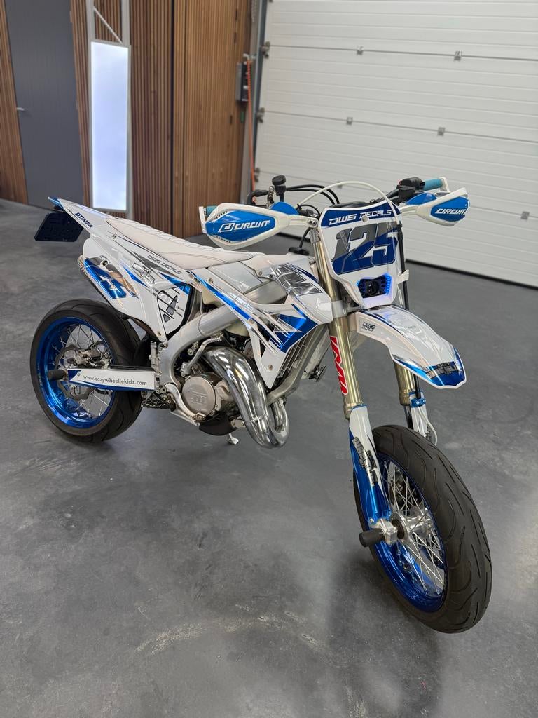 TM SMR 125 supermoto te koop, 6 versnellingen, 125 cc, Zo goed als nieuw, Ophalen