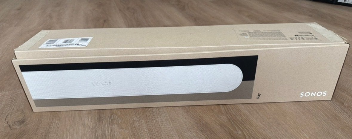 Sonos Ray Soundbar - Nieuw in doos, Ophalen of Verzenden, Bluetooth, Nieuw
