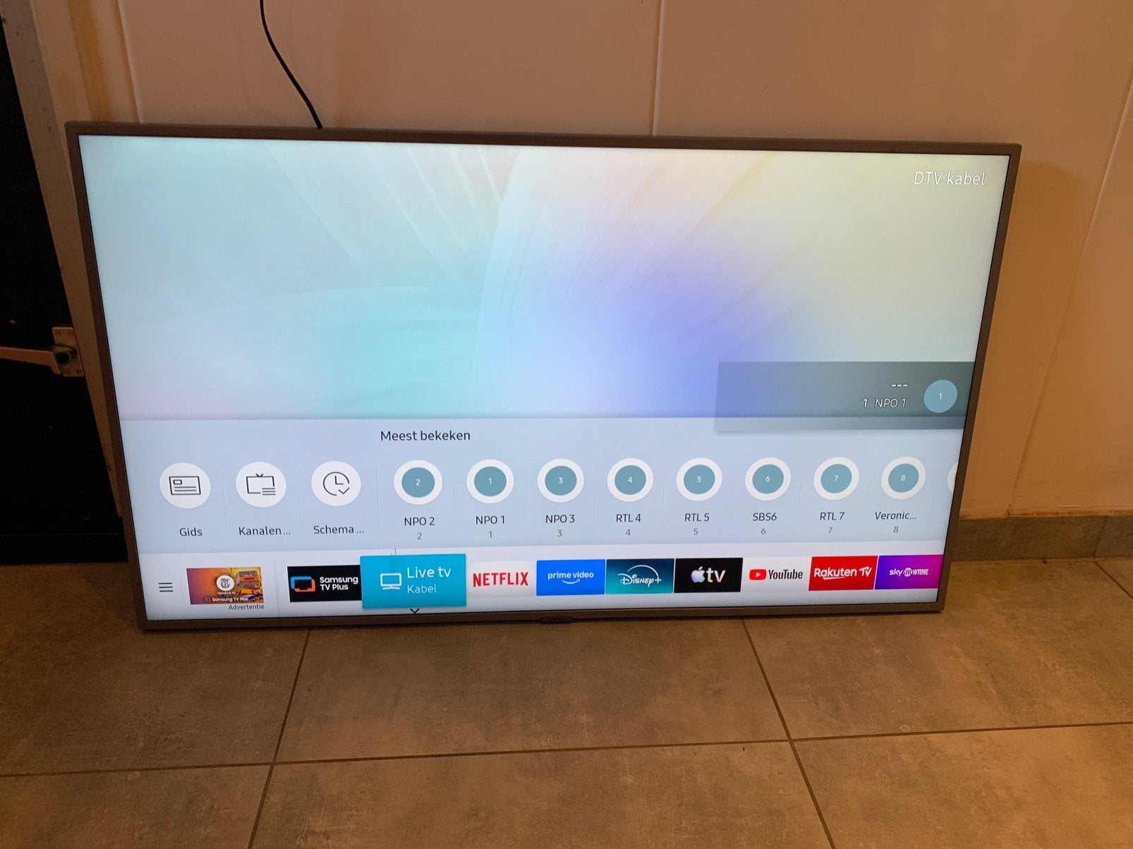 Samsung UE50RU7470 LED 50 inch Smart TV 4K Ultra HD, Ophalen, Samsung, Zo goed als nieuw, Info@samsung.eu