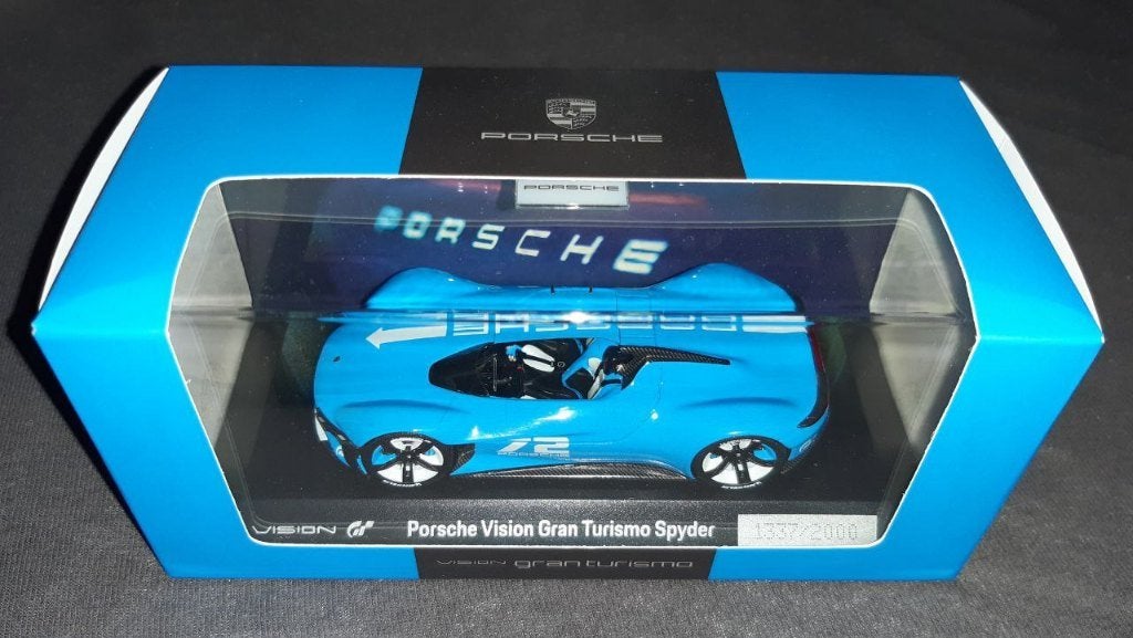 Spark 1:43 Porsche Vision Gran Turismo Spyder x 4, Verzenden, Nieuw, Auto, Overige merken