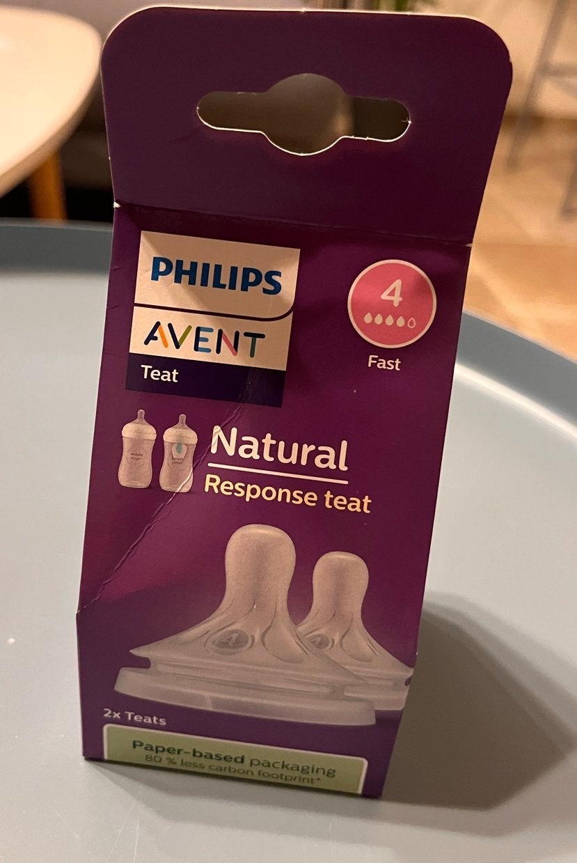 Philips Avent Natural Response Speen - Maat 4 (Snel), Ophalen of Verzenden, Nieuw