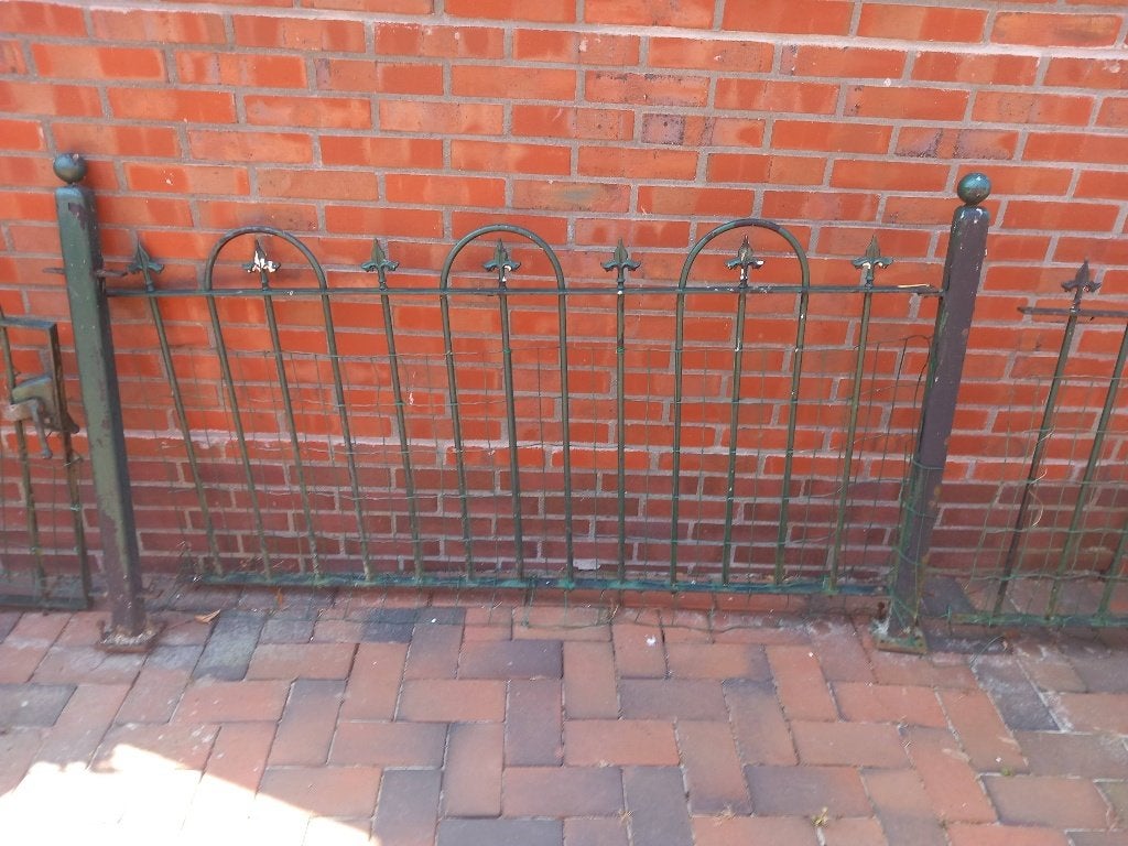 Sierhekwerk, Ophalen, Met poort, Gebruikt, Sierhekwerk