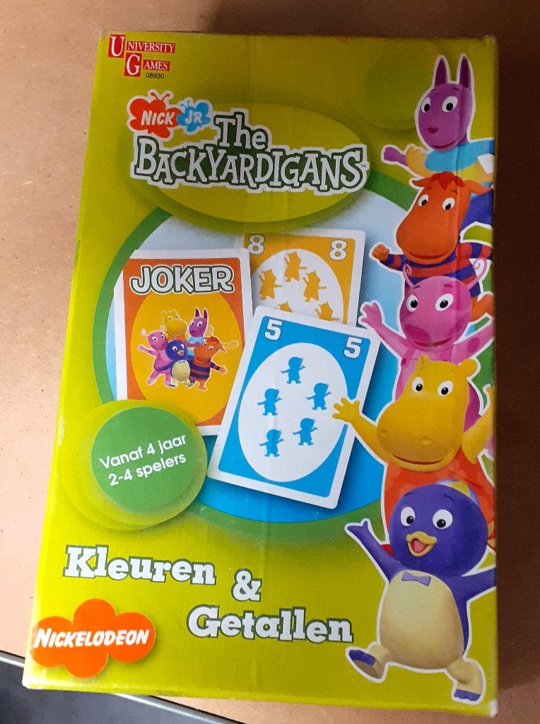 The Backgardians Kleuren en Getallen, Ophalen of Verzenden, Zo goed als nieuw
