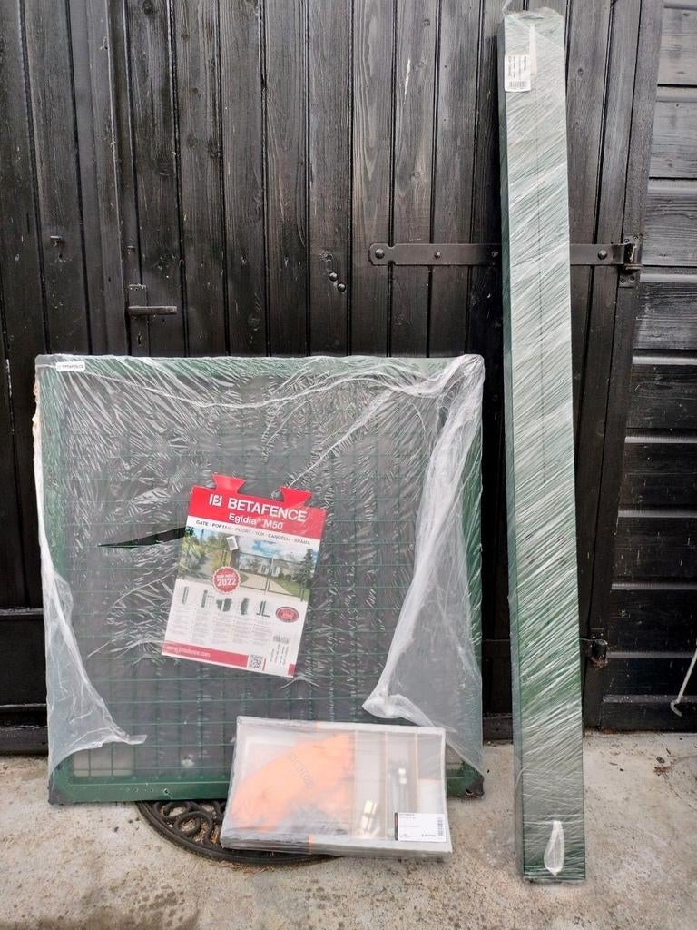Nieuw Betafence Egidia M50 hekwerk met poort, Ophalen, Met poort, Nieuw, Gaashekwerk