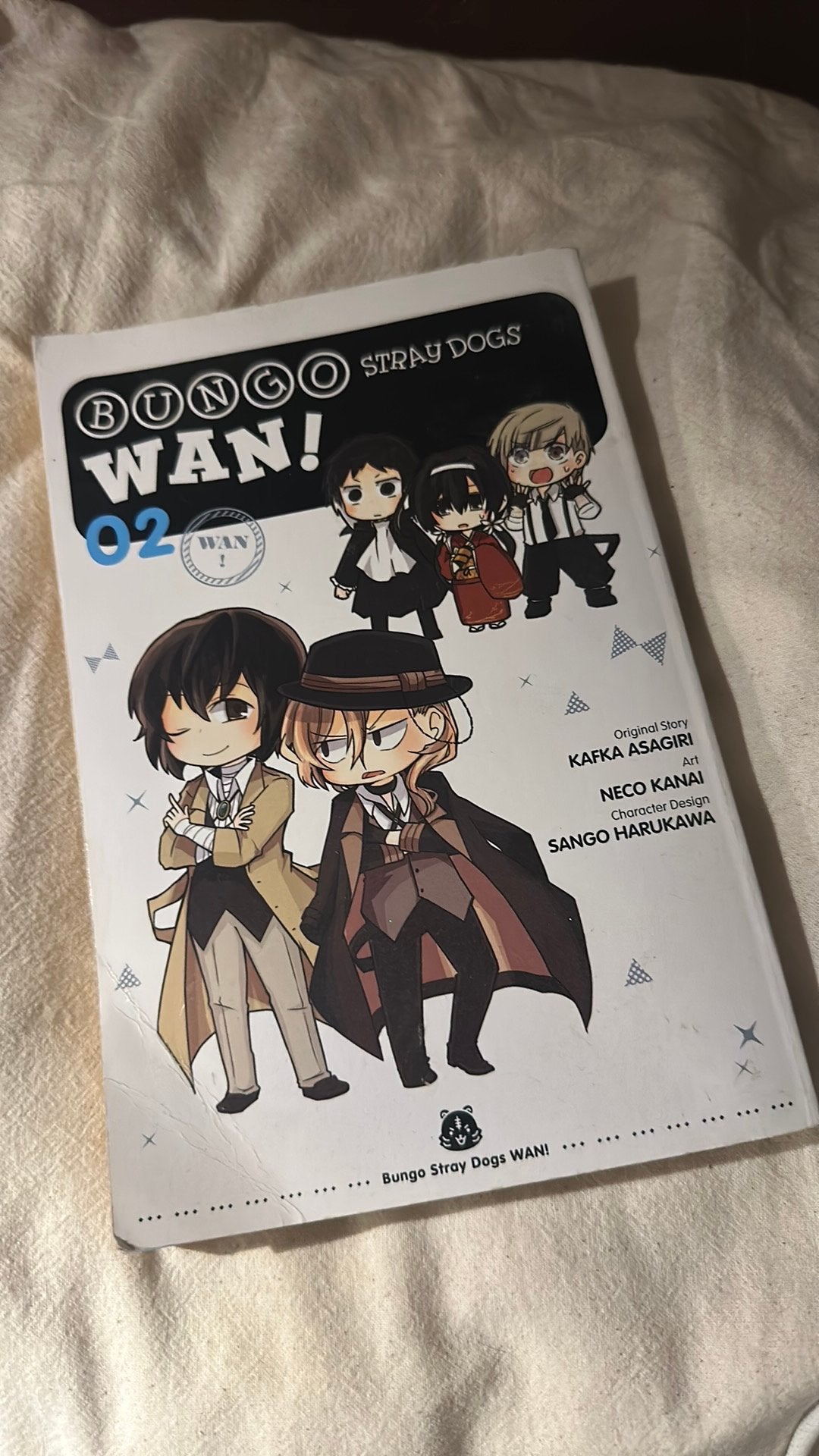 Bungo Stray Dogs Wan! 02, Boeken, Eén comic, Ophalen, Gelezen, Japan (Manga)