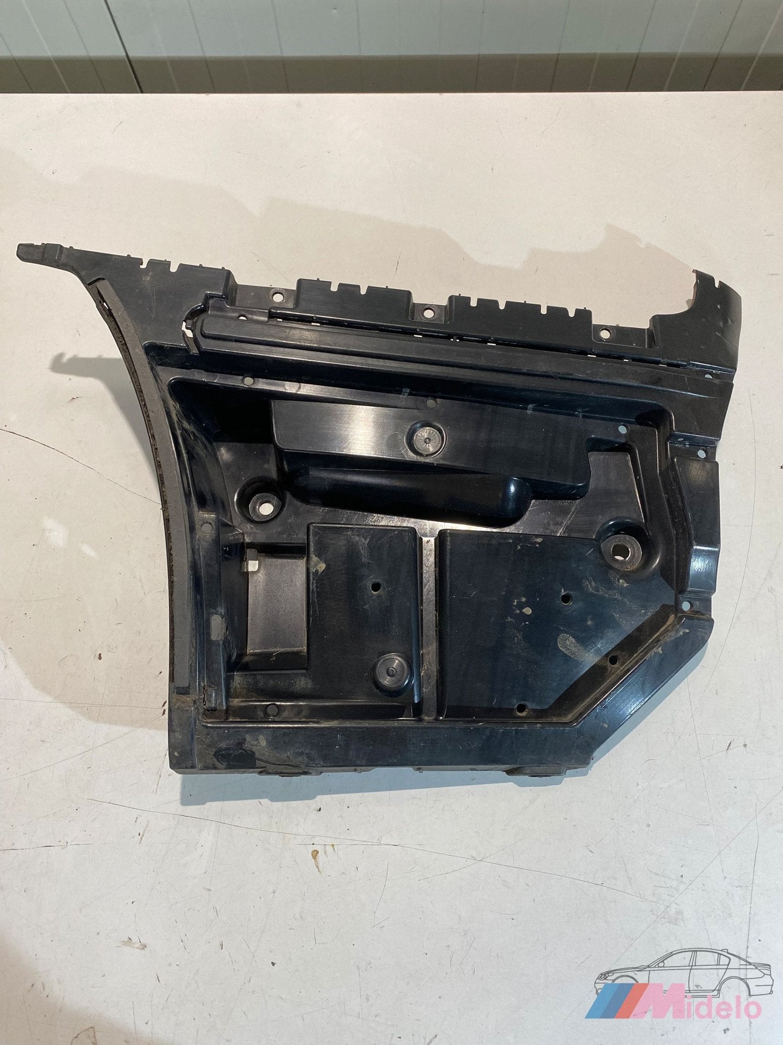 BMW E90/91/92/93 BUMPERSTEUN LINKS ACHTER 7128245, Gebruikt, -, -, Ophalen of Verzenden