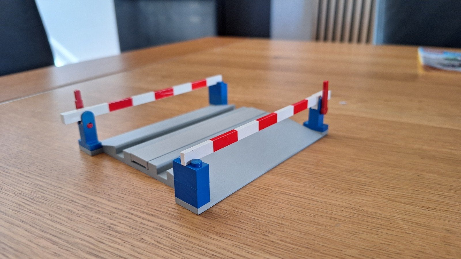 Lego Spoorwegovergang met slagbomen, City, Lego, Ophalen of Verzenden, Zo goed als nieuw