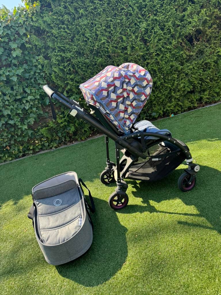 bugaboo bee 5 kinderwagen incl babywieg, Ophalen, Gebruikt