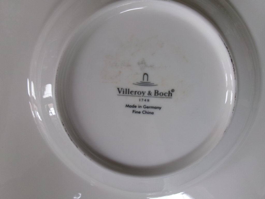 6 pasta borden   V & B, Ophalen of Verzenden, Zo goed als nieuw, Bord(en), Overige stijlen