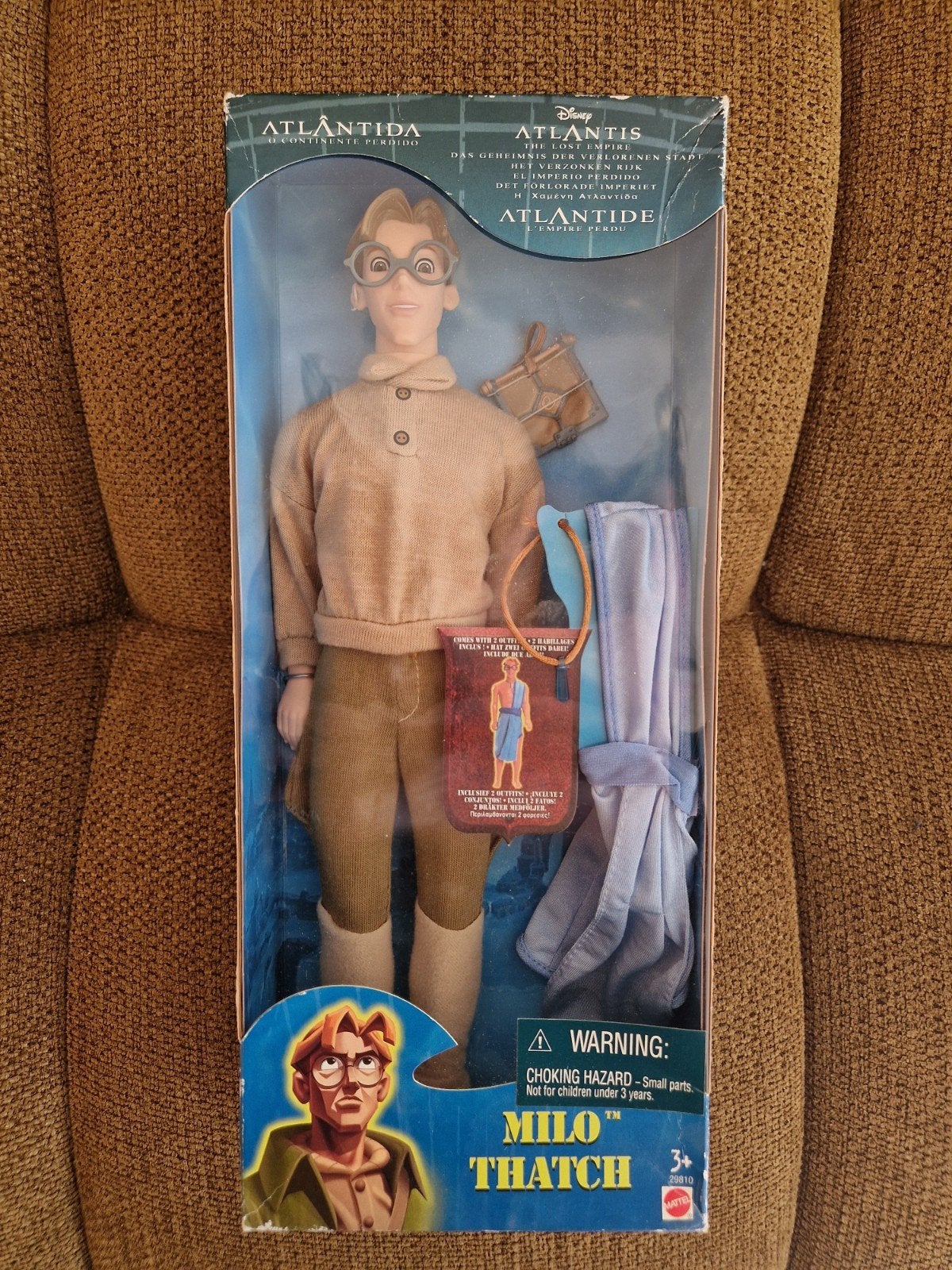 Disney Atlantis Milo Thatch Barbie pop - Nieuw in doos, Ophalen of Verzenden, Overige figuren, Nieuw
