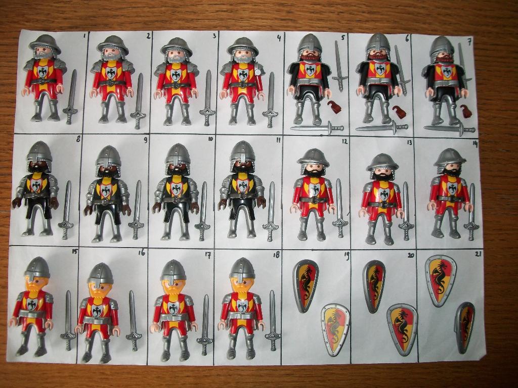 Drakenridders / ridders / schilden, Ophalen of Verzenden, Nieuw, Complete set
