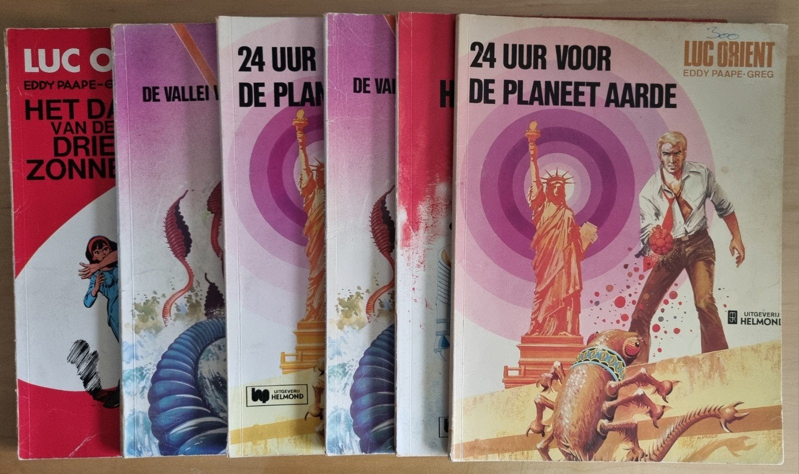 Luc Orient bundel (6x waarvan 2 dubbel), Meerdere stripboeken, Ophalen of Verzenden, Gelezen