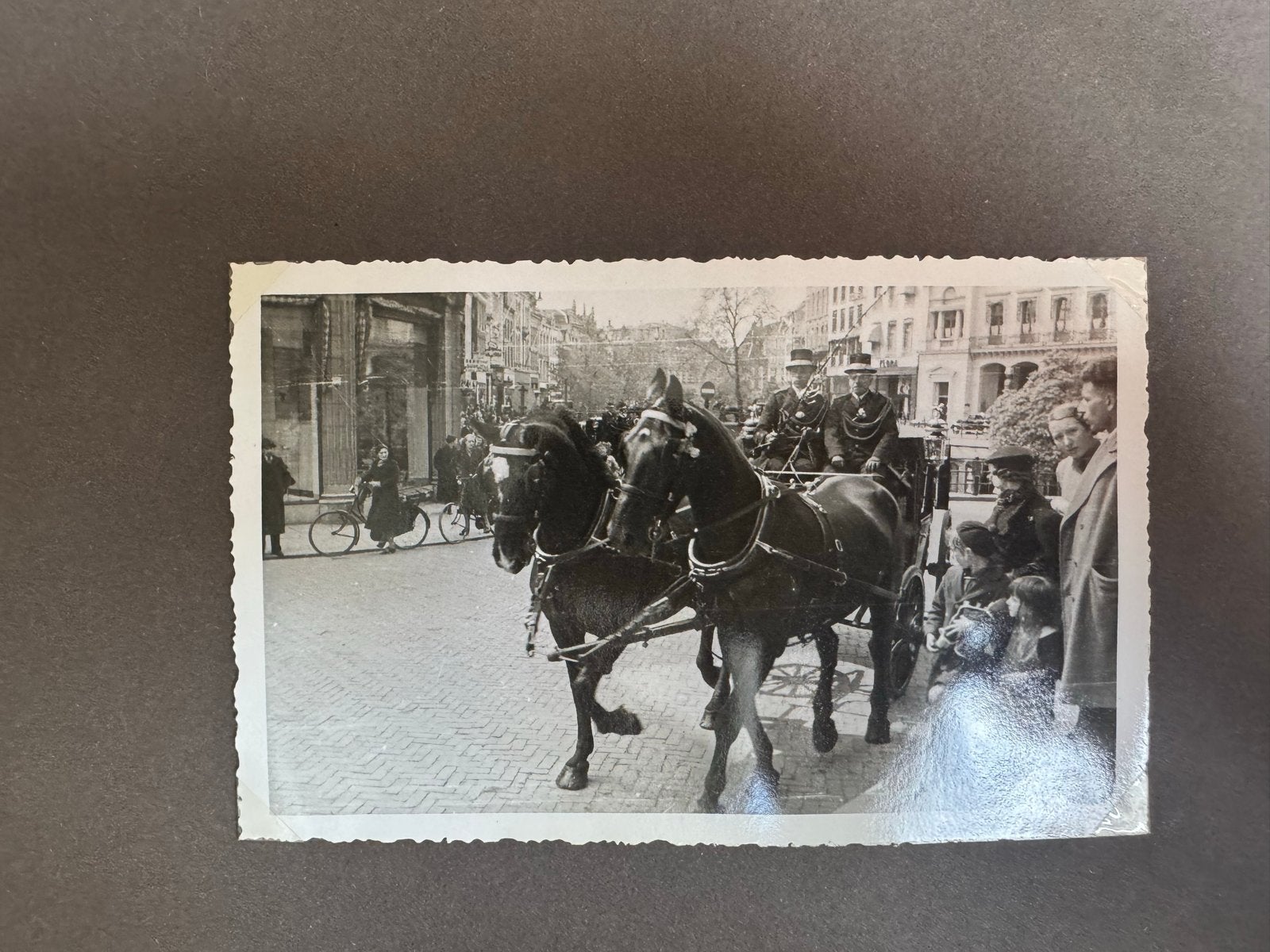 Uniek Fotoalbum Jaren '30 - Historische Momenten, Gebruikt, Plakboek, Overige merken, Zwart
