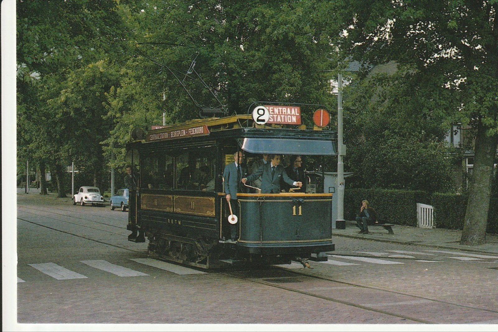 ROTTERDAM BURGEMEESTER LE FEVRE DE MONTIGNYLAAN RET TRAM 11, Ophalen of Verzenden, 1980 tot heden, Ongelopen, Zuid-Holland
