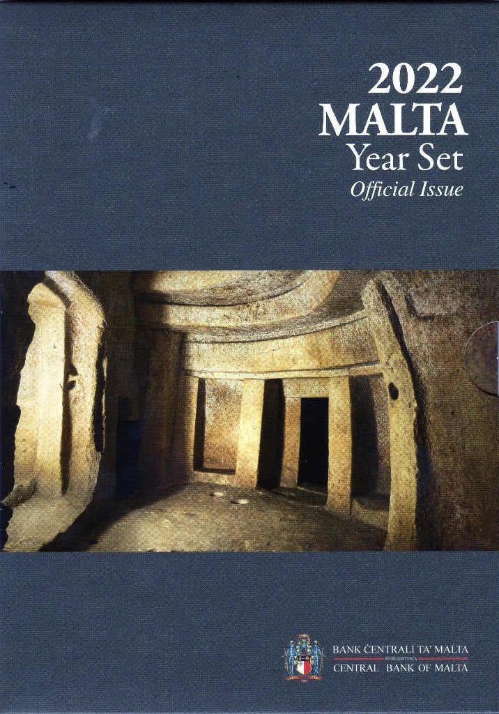 BU set Malta 2022 Blister - 1 cent t/m 2 euro + 2 euro CC, Verzenden, Malta, Overige waardes, Setje