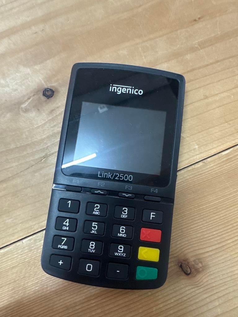 Pinautomaat Ingenico Link/2500 – mobiel pinapparaat, Ophalen of Verzenden, Zo goed als nieuw