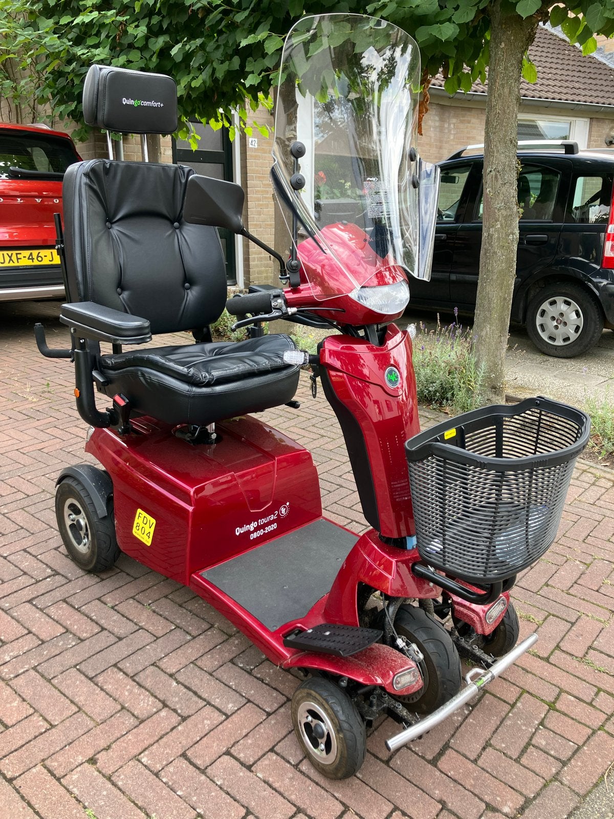 Scootmobiel Quingo zgan compleet refurbished oa nieuwe accu, Diversen, Brommobielen en Scootmobielen, Ophalen, 46 km of meer, Quingo