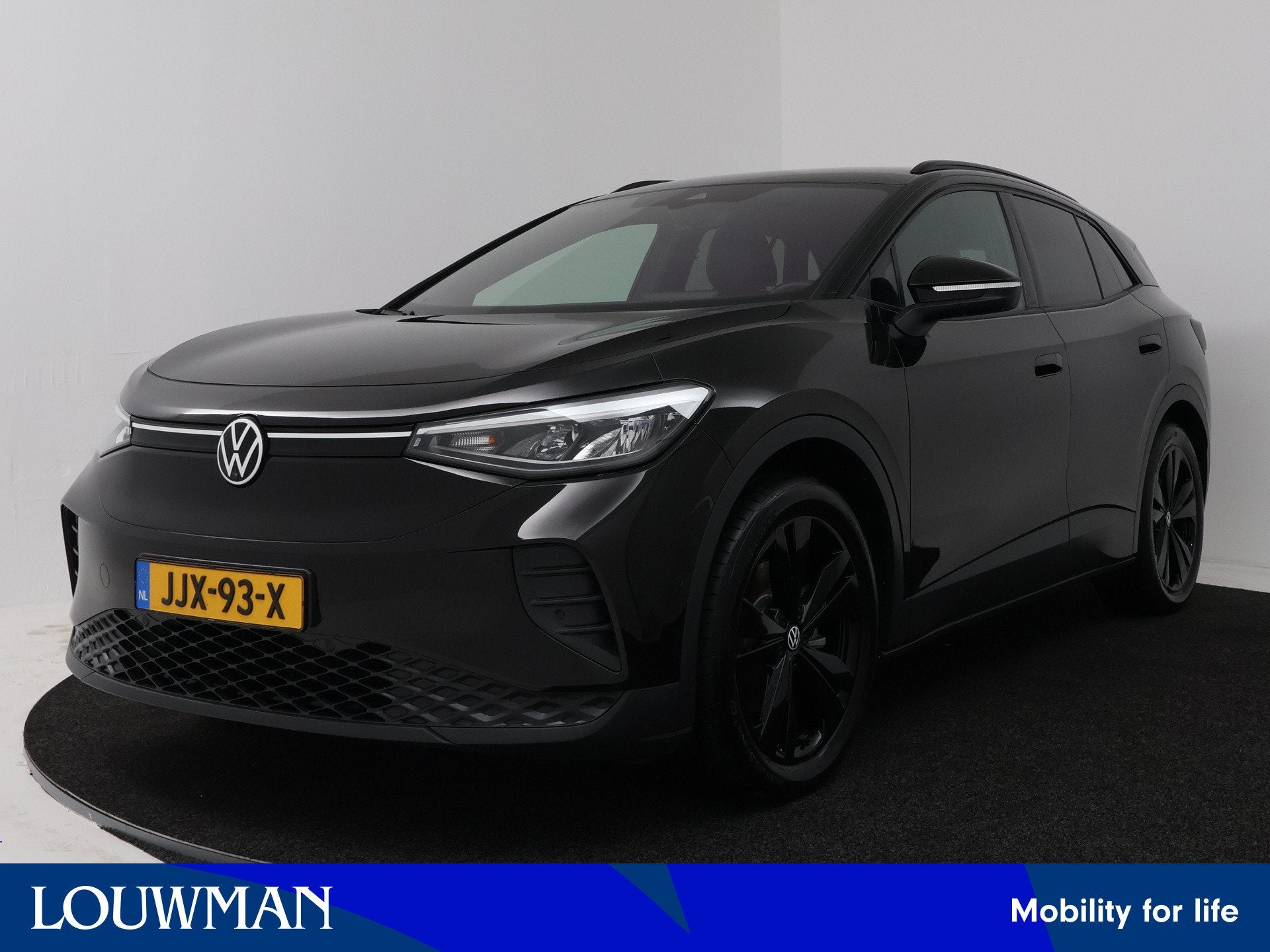 Volkswagen ID.4 Limited Edition 52 kWh | SOH 100% | Originee, Auto's, Automaat, 12 maanden, Gebruikt, Zwart