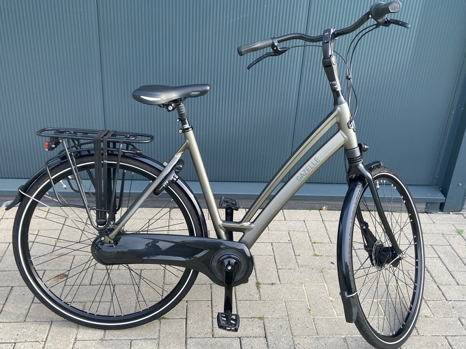 Gazelle Chamonix C8 D53 Comfortabele Stadsfiets, Fietsen en Brommers, 53 tot 56 cm, Velgrem, Versnellingen, Ophalen of Verzenden