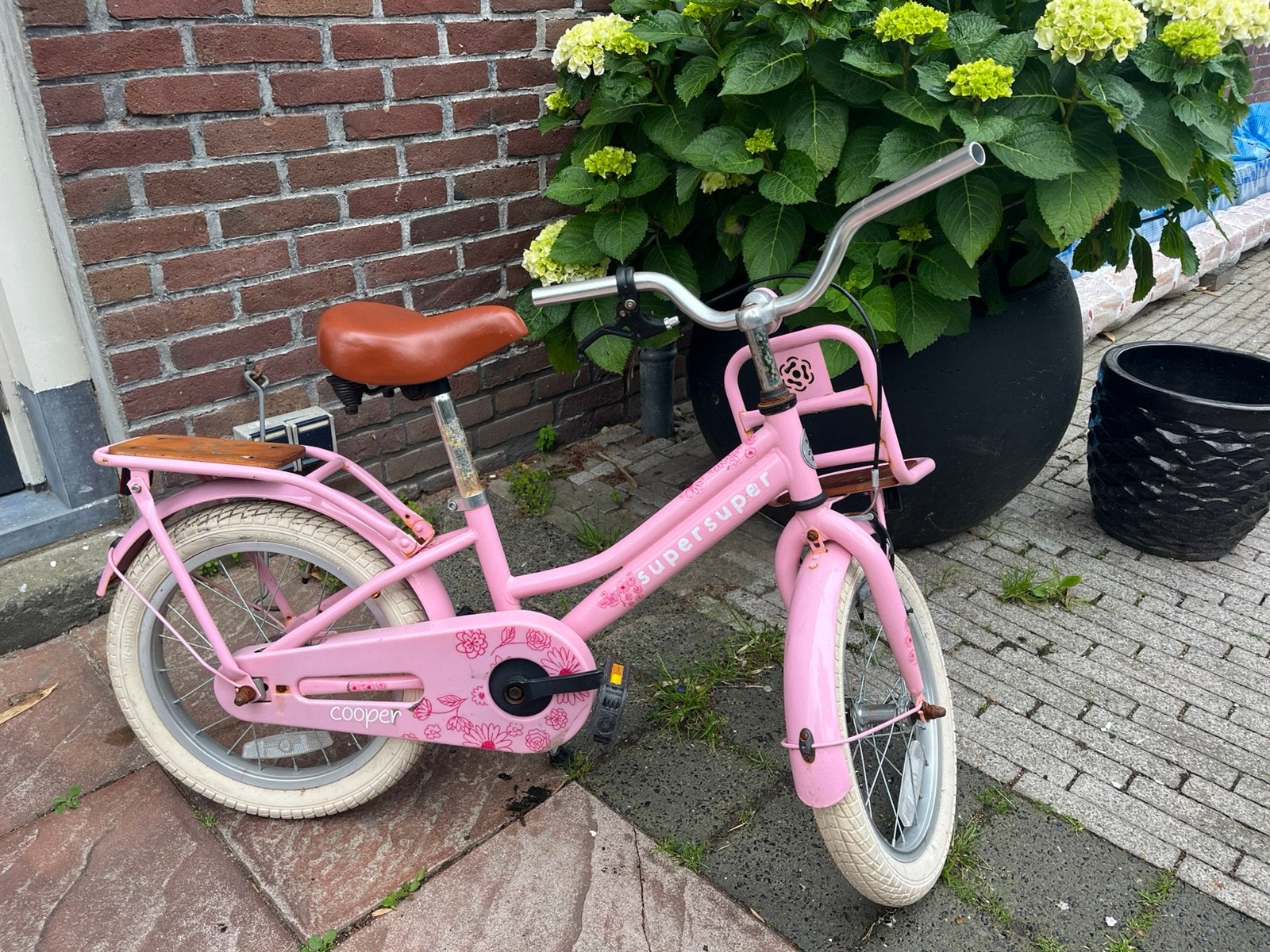 Fiets gebruikt 16 inch, Ophalen, Gebruikt, Terugtraprem, 16 tot 20 inch