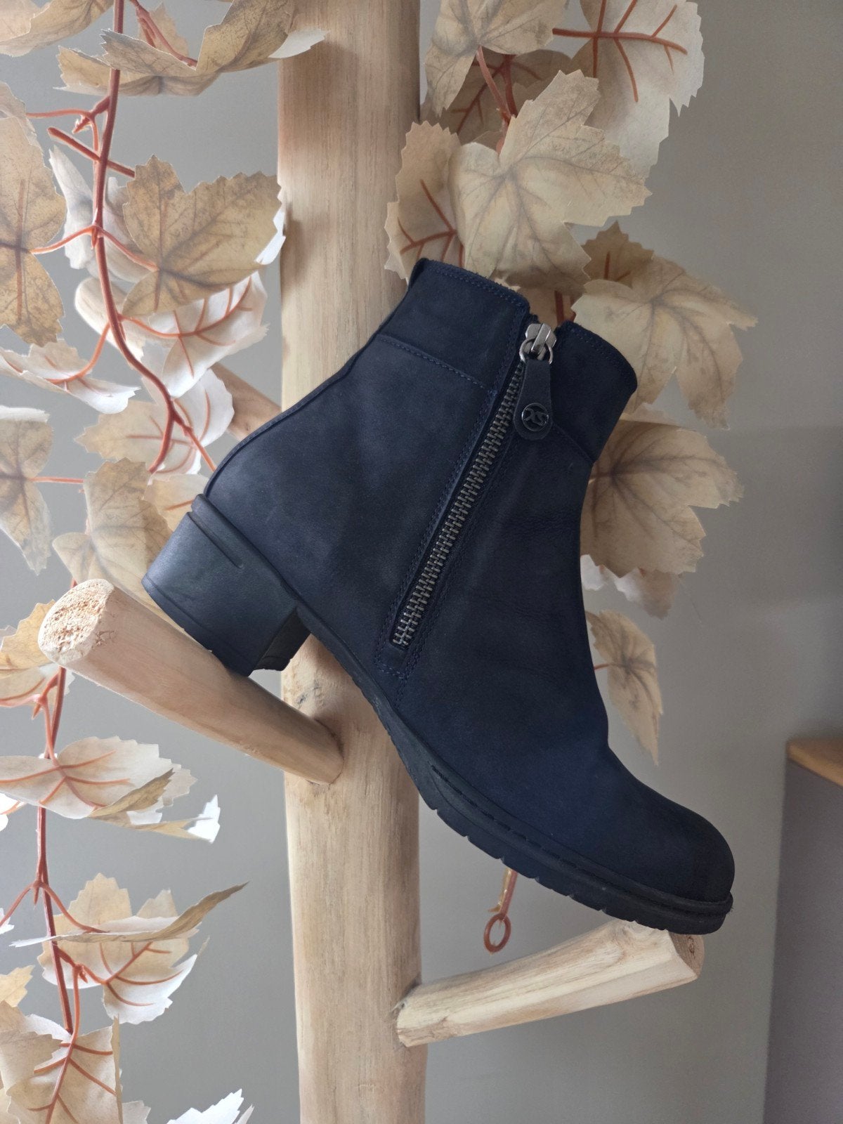 HARTJES enkellaarzen marineblauw dames laarzen maat 38,5, Blauw, Lage of Enkellaarzen, Gedragen, HARTJES