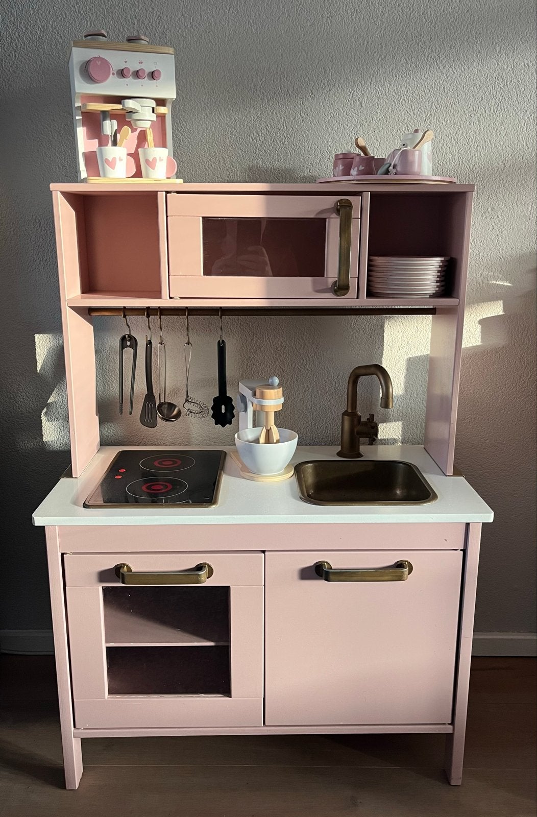 Gepimpte ikea speelkeuken met of zonder accessoires - Roze, Ophalen, Gebruikt, Knutselen