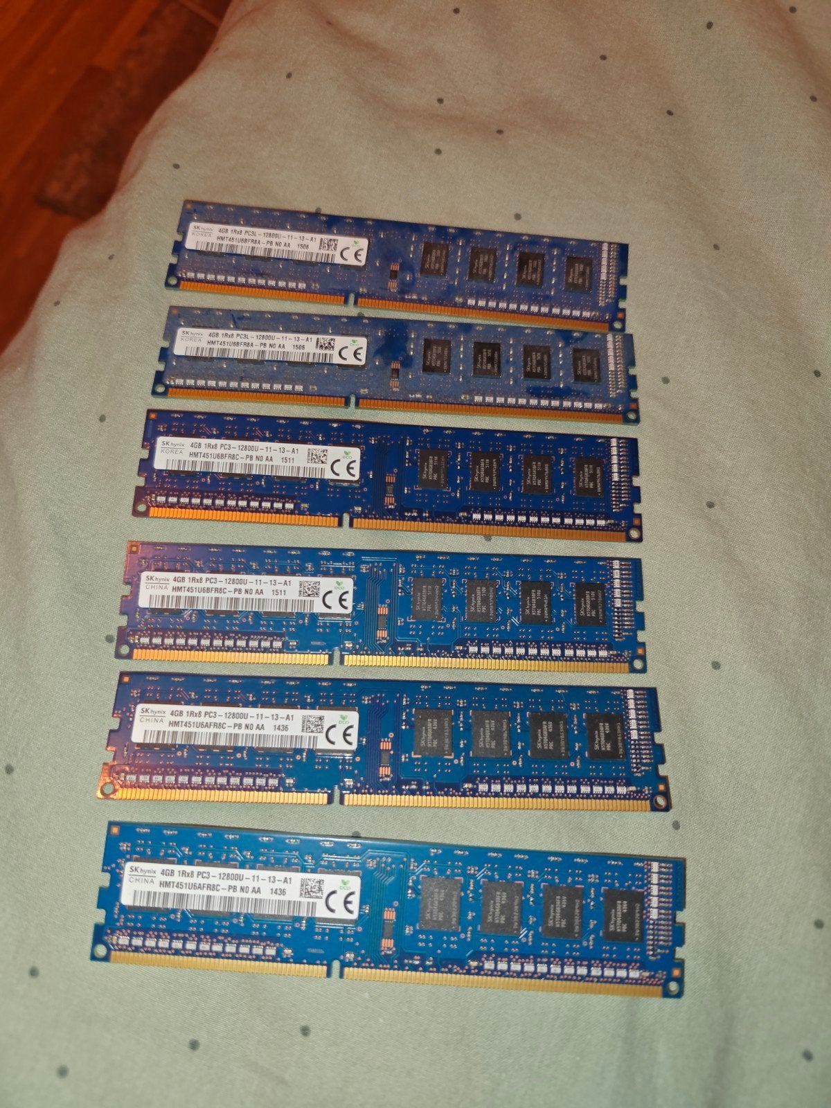 DDR3 RAM Geheugen Sticks - Diverse Soorten (Werkend), Computers en Software, Gebruikt, 8 GB, DDR3, Ophalen of Verzenden