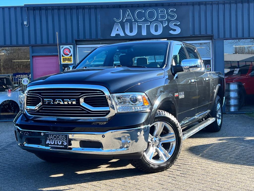 Dodge Ram 1500 5.7 V8 Crew Cab LIMITED lage bijtelling, Auto's, Gebruikt, 5654 cc, Zwart, Bedrijf