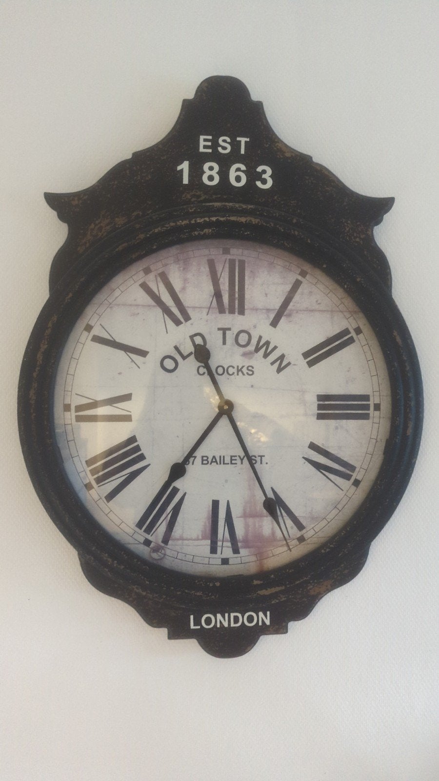 Decoratieve Wandklok 'Old Town Clocks London', Antiek en Kunst, Ophalen
