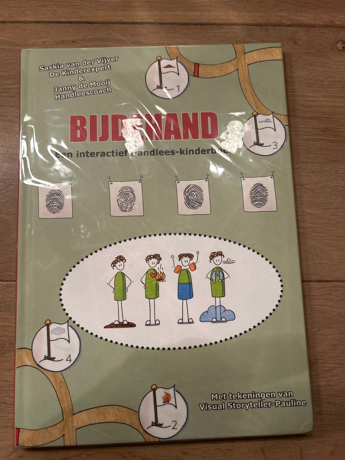 Bij de hand - Interactief handlees-kinderboek, Boeken, Ophalen of Verzenden, Zo goed als nieuw, Non-fictie