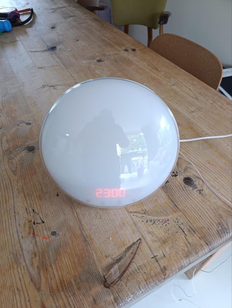 Phillips wakeup light HF3520, Ophalen of Verzenden, Zo goed als nieuw, Digitaal