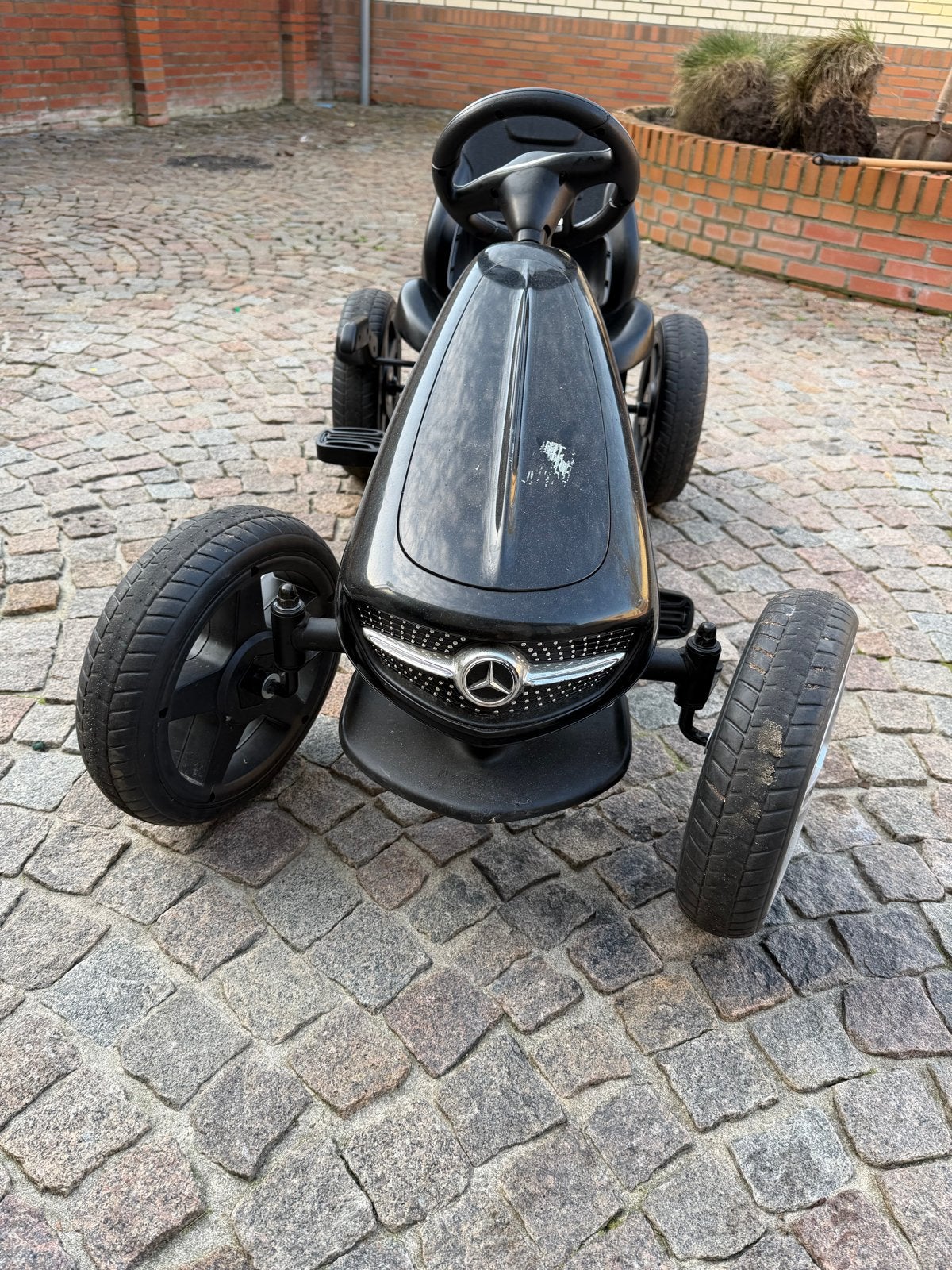 Mercedes Skelter | Go-kart met Rubberen Banden - Zwart, Ophalen, Gebruikt, Overige merken