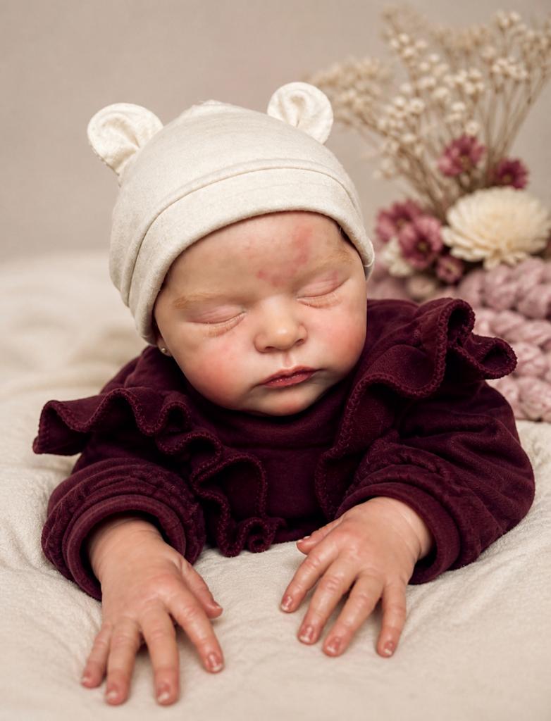 Reborn Laura zoekt een nieuwe mama️ bieden mag altijd, Ophalen, Zo goed als nieuw, Babypop