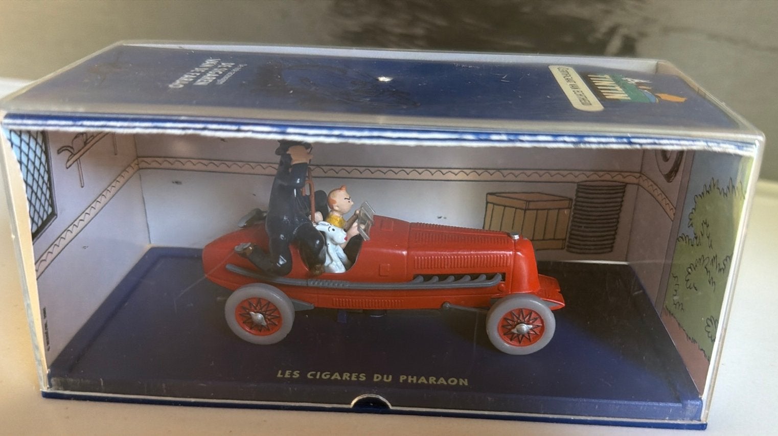 2x Kuifje (tintin) Atlas schaalmodellen  1:43, Ophalen of Verzenden, Auto, Overige merken