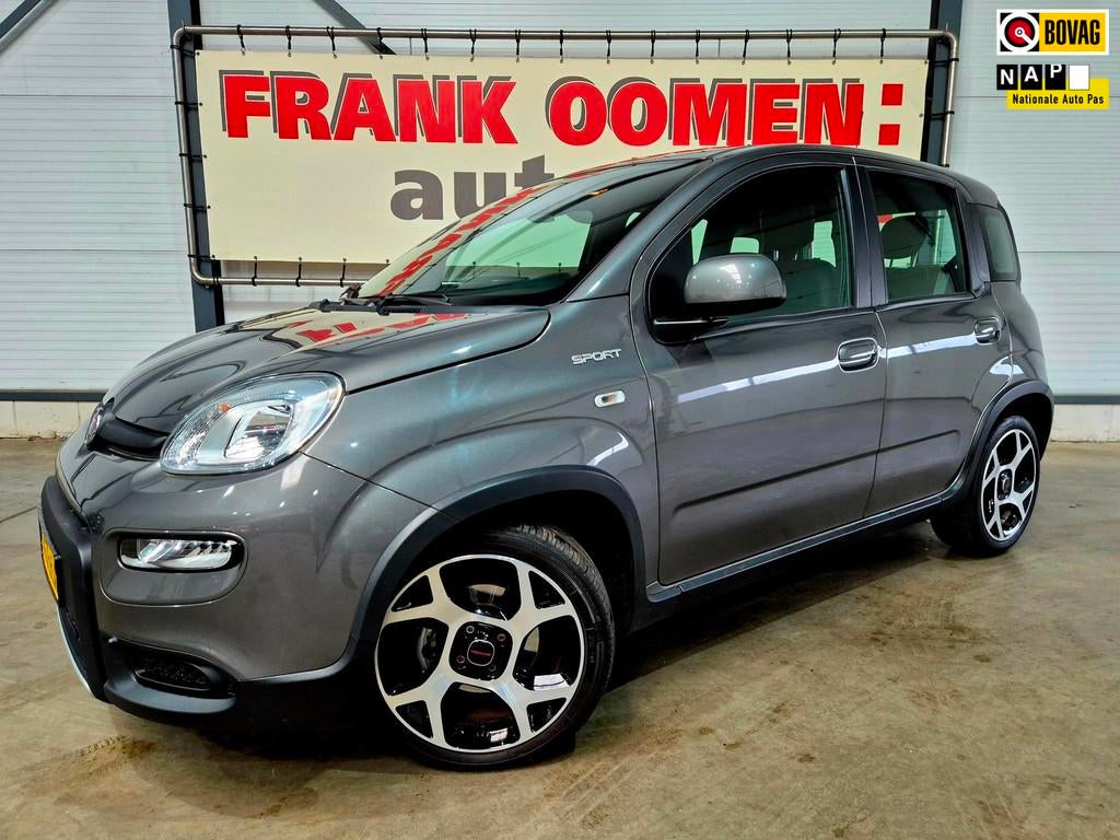 Fiat Panda 1.0 Hybrid 70PK Sport + NAP|DAB+|Elek. Pakket|Blu, Stof, Panda, 4 stoelen, Origineel Nederlands