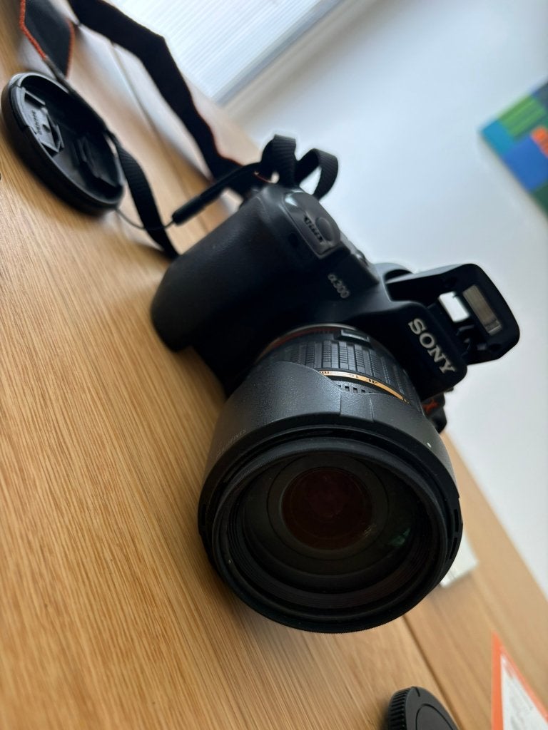 Sony Alpha DSLR-A300 + Tamron 18-200mm - complete set ZGAN!, Audio, Tv en Foto, Fotocamera's Digitaal, Zo goed als nieuw, Spiegelreflex