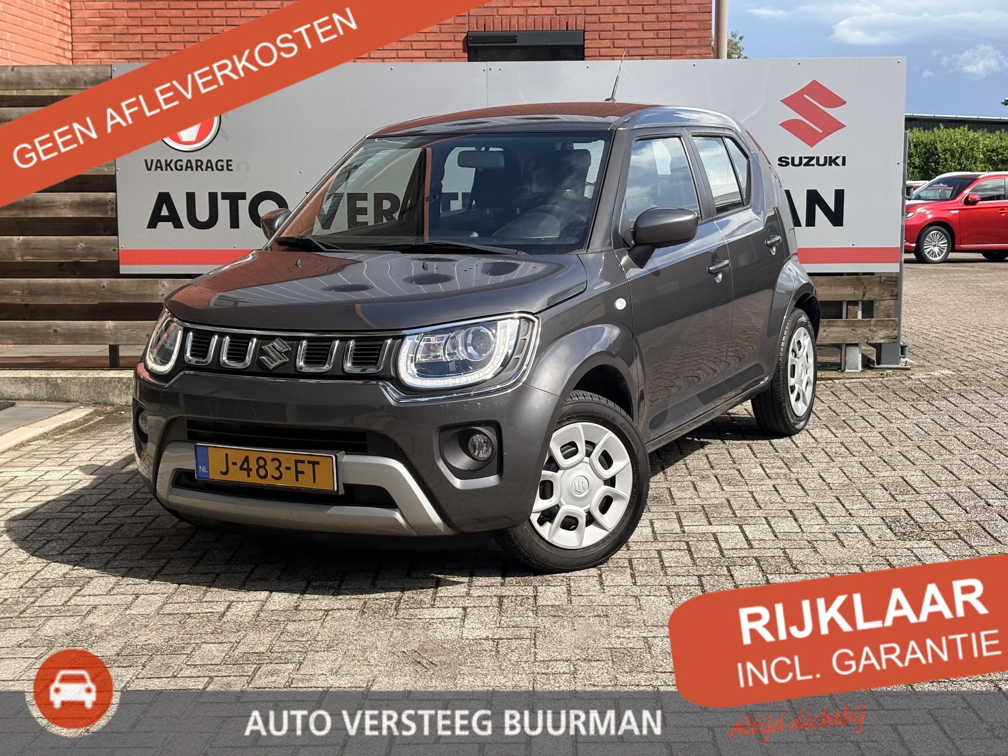 Suzuki Ignis 1.2 Smart Hybrid Comfort Bluetooth, airconditon, Auto's, Voorwielaandrijving, Stof, Gebruikt, Euro 6