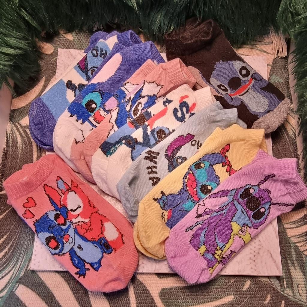 Disney Stitch enkel sokken maat 39, Kleding | Dames, Sokken en Kousen, Sokken en Kniesokken, Overige kleuren, Verzenden, Nieuw