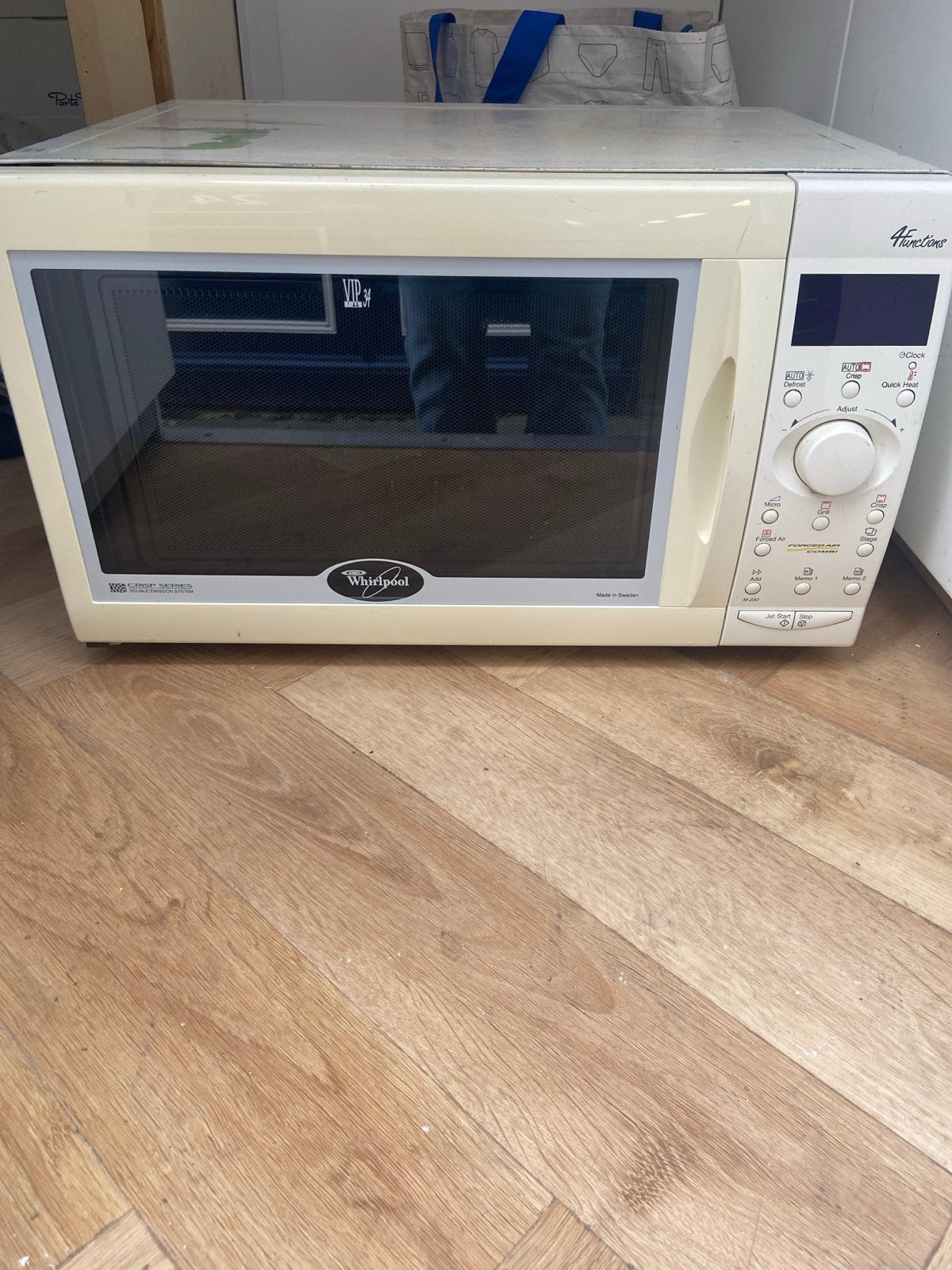 Whirlpool Magnetron - Oud model, top machine!, Ophalen, Gebruikt, Grill, Magnetron