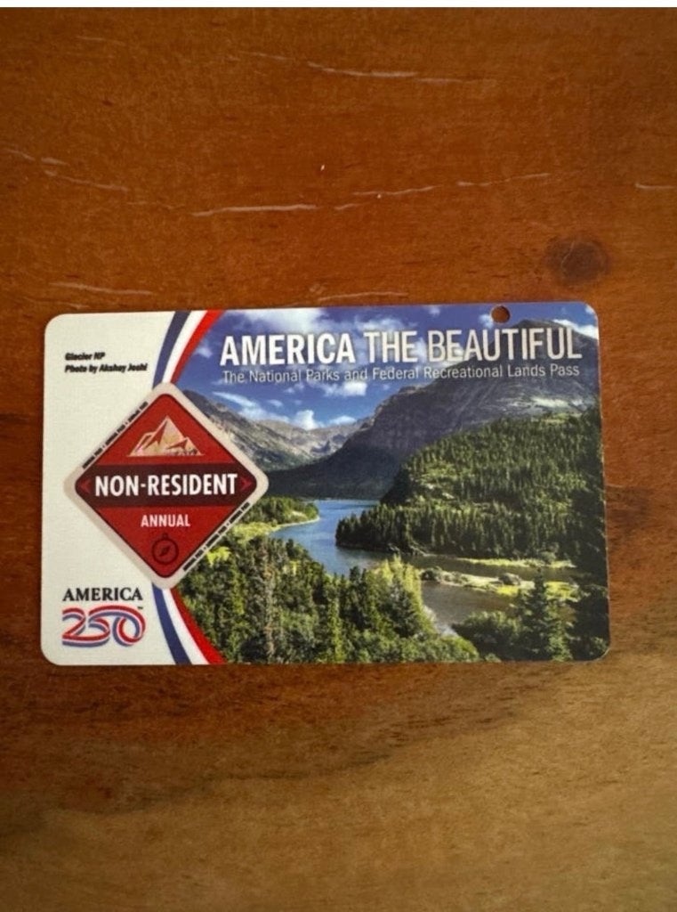 America The Beautiful pass, Verzenden, Noord-Amerika, Reisgids of -boek, Overige merken