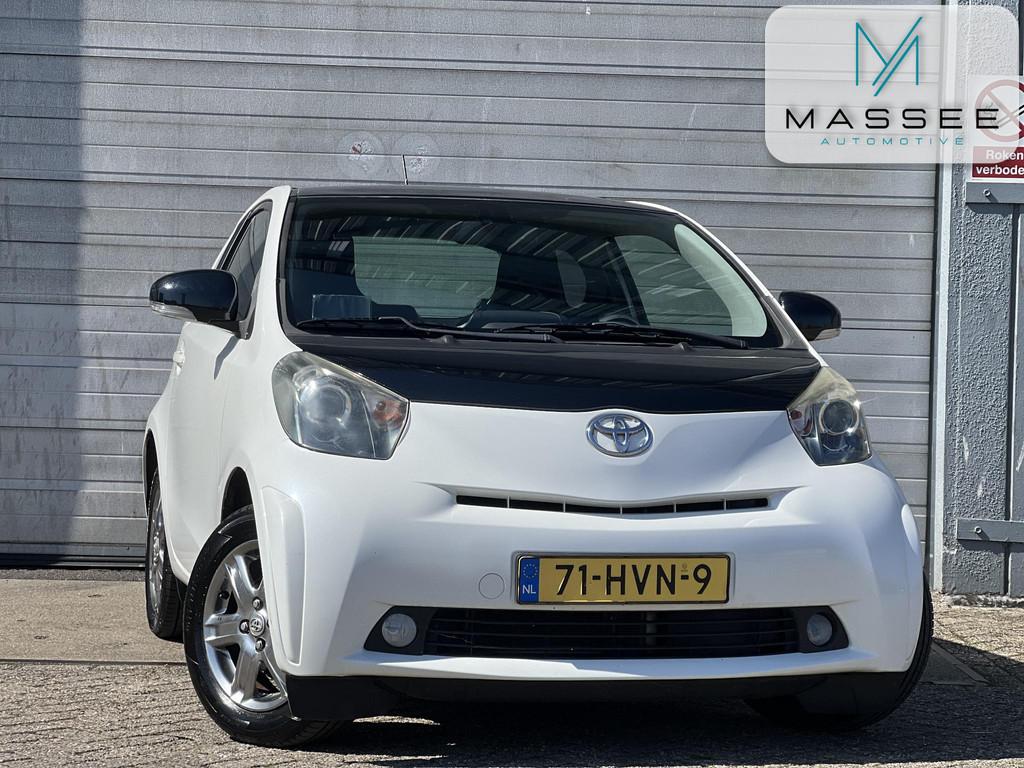 Toyota iQ 1.0 VVTi Aspiration | AIRCO | ELEK. PAKKET | NAP, Auto's, Toyota, Euro 5, Stof, Gebruikt, 4 stoelen