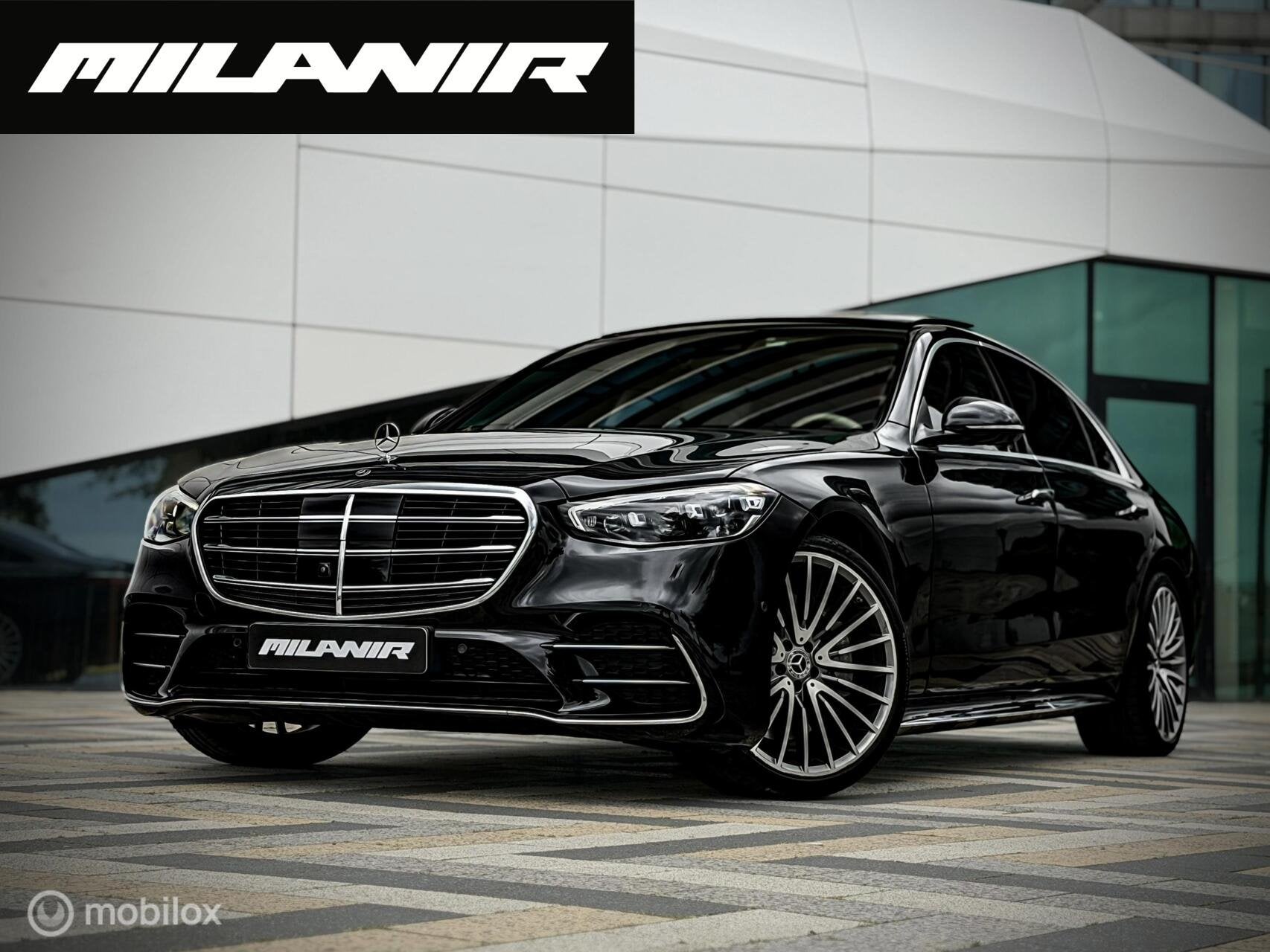 Mercedes S-klasse 500 4MATIC Lang AMG Line |Pano|Massage|VOL, Auto's, Automaat, 435 pk, Gebruikt, Zwart