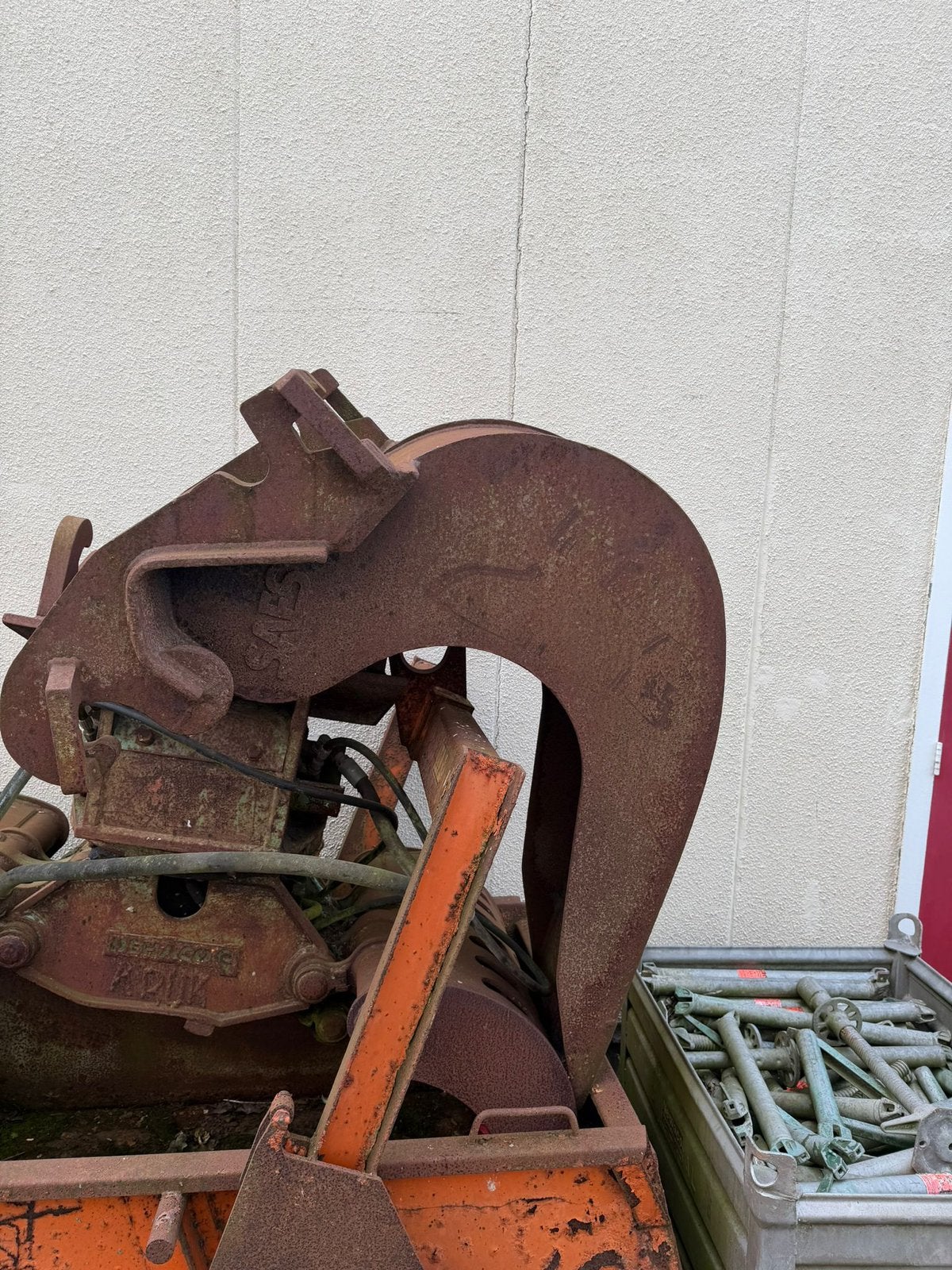 Smalle bananenbak CW 30/40, Ophalen