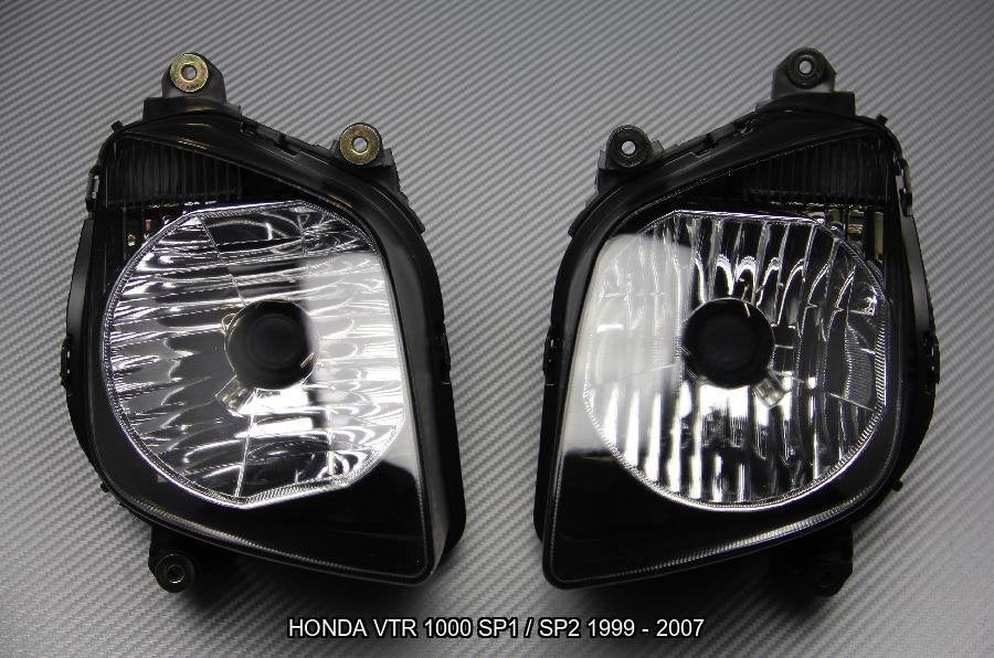 Koplamp Voorlicht AVDB voor HONDA VTR 1000 SP1 / SP2 1999 07, Motoren, Verzenden, Nieuw